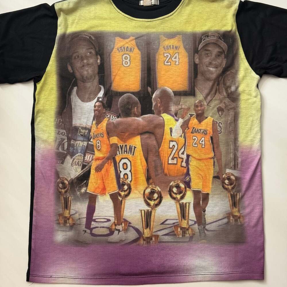 King Kobe Bryant Lakers All-Over Print T-Shirt